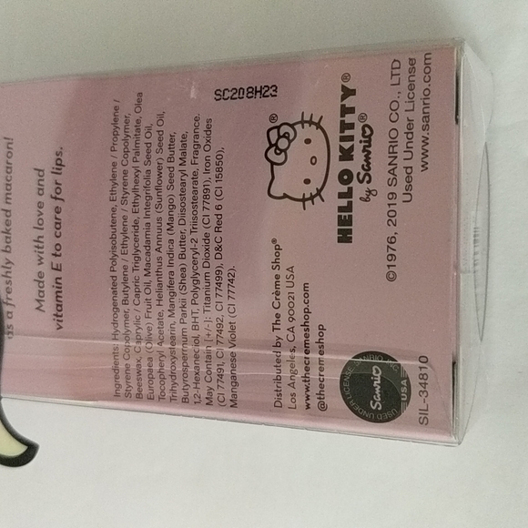 🍀 the Creme Shop 🍀 Hello Kitty Collagen Mask + Macaron Lip Balm Gift Set 🍀 - Picture 6 of 6